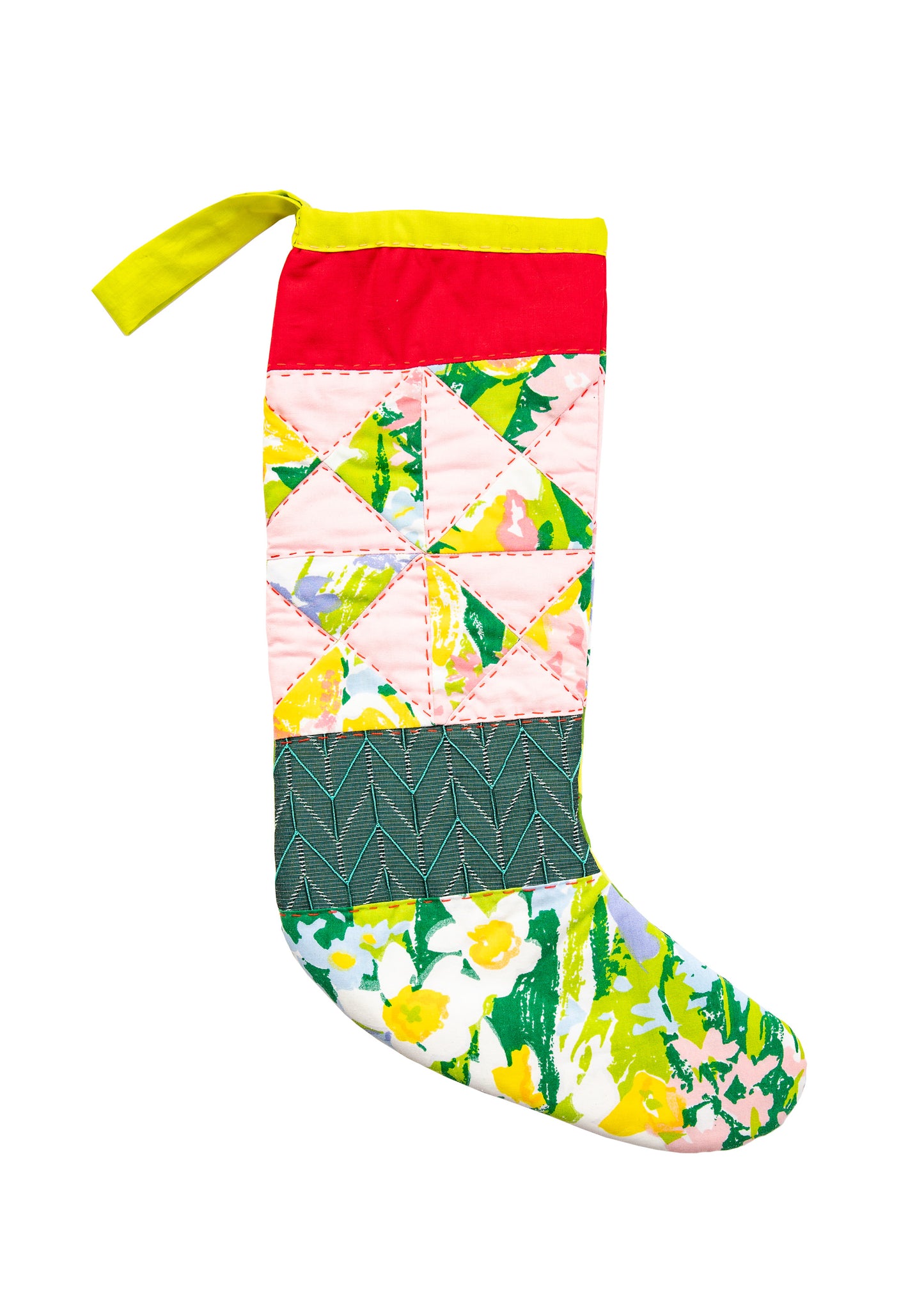 Flower Pink Stocking