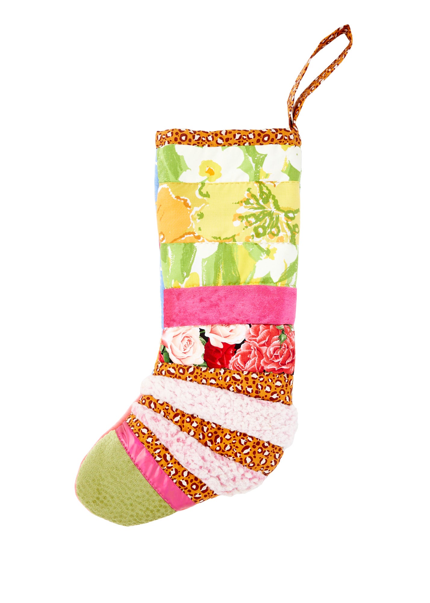 Pink Fuzzy Stocking