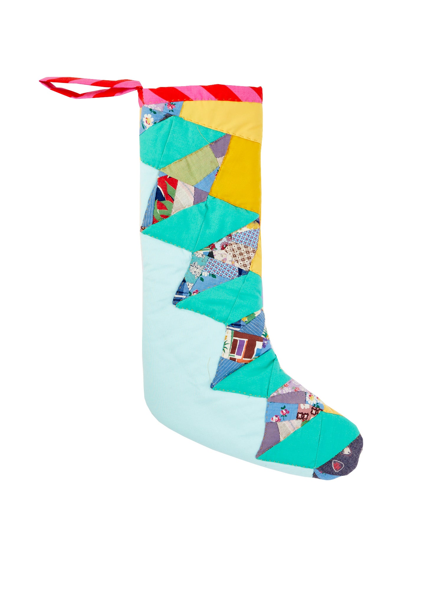 Stair Quilt Stocking