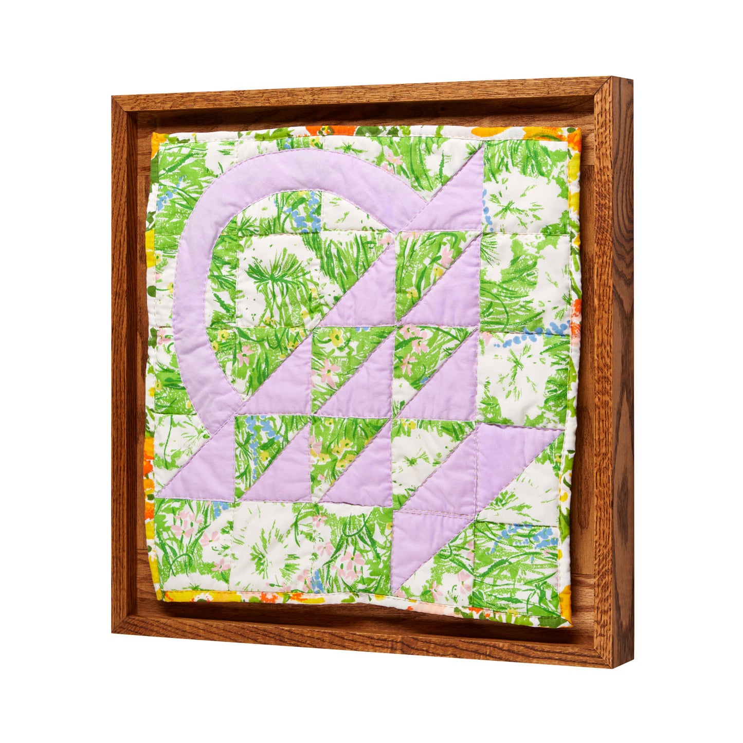 Flower Basket Quilt Square