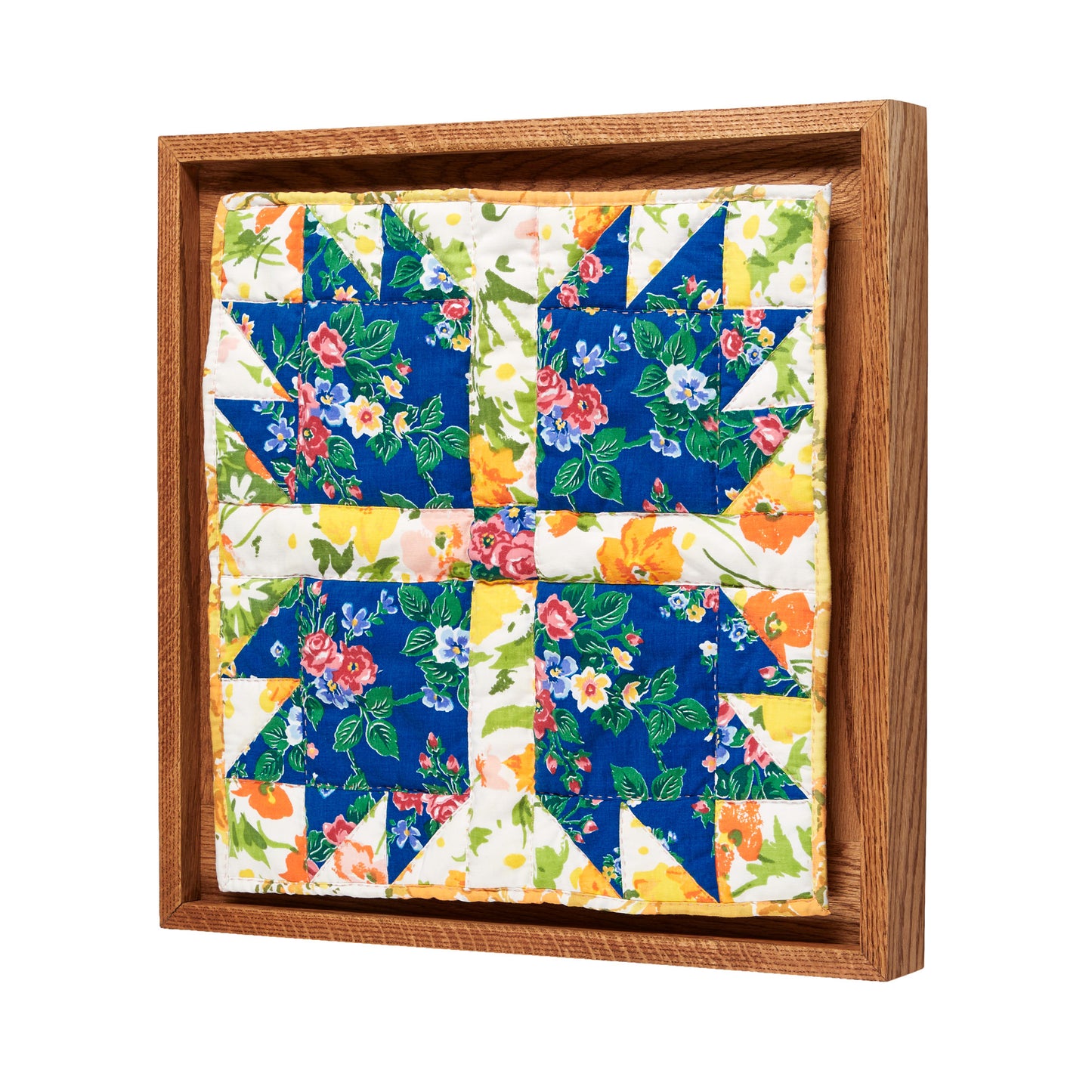 Flower Bear Claw Quilt